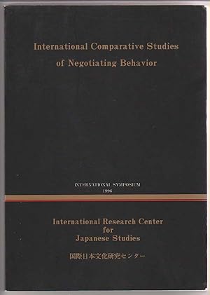 Seller image for International Comparative Studies of Negotiating Behavior for sale by Sweet Beagle Books