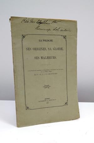 Seller image for La Pologne: ses origines, sa gloire, ses malheurs for sale by Jean-Claude Veilleux, Libraire