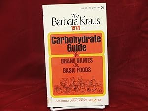 Barbara Kraus 1974 Carbohydrate Guide to Brand Nam
