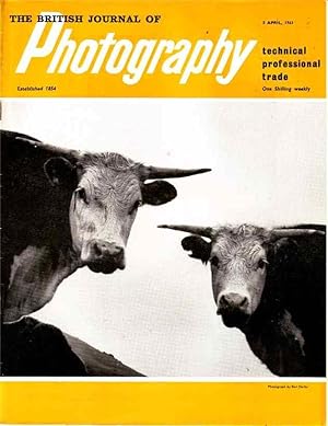 Bild des Verkufers fr The British Journal of Photography. April 5, 1963. Vol 110 No. 5359 zum Verkauf von Joy Norfolk, Deez Books