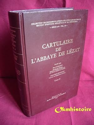 Image du vendeur pour Cartulaire de l'Abbaye de Lzat . ------- Tome 2 ,seul mis en vente par Okmhistoire