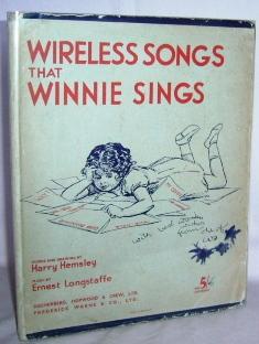 Imagen del vendedor de Wireless Songs that Winnie sings (with music by Ernest Longstaffe) a la venta por Mad Hatter Books