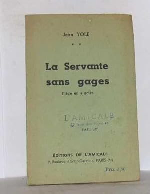 Seller image for La servante sans gages for sale by crealivres