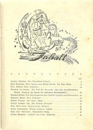 Seller image for Individualitt 1. Jg. 2. Buch (Vierteljahresschrift fr Philosophie und Kunst) for sale by ANTIQUARIAT H. EPPLER