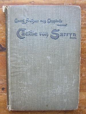 Seller image for Cacilie von Sarryn. Erster Band. for sale by Monkey House Books