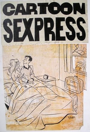 Imagen del vendedor de CARTOON SEXPRESS - ORIGINAL ARTWORK a la venta por Alta-Glamour Inc.