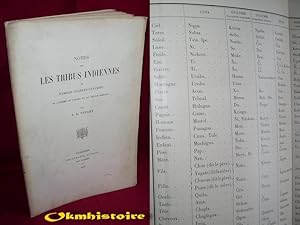 Notes sur les tribus indiennes de famille Guarano-Guaymies de l'Isthme de Panama et du Centre-Amé...