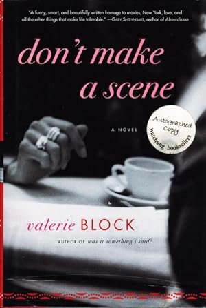 Imagen del vendedor de DON'T MAKE A SCENE. a la venta por Bookfever, IOBA  (Volk & Iiams)