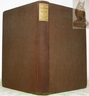 Bild des Verkufers fr The Correspondence of Richard Hurd & William Mason. And Letters of Richard Hurd to Thomas Gray. With Introduction & Notes by the late Ernest Harold Pearce. Edited with additional Notes by Leonard Whibley, M.A. zum Verkauf von Bouquinerie du Varis