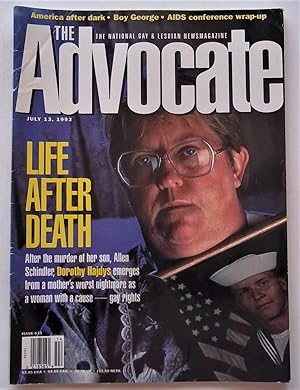 Seller image for The Advocate (Issue No. 633, July 13, 1993): The National Gay and Lesbian Newsmagazine (Magazine) (Dorothy Hajdys and Allen Schindler Cover Story) for sale by Bloomsbury Books