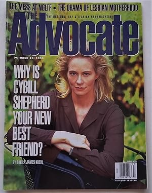 Seller image for The Advocate (Issue No. 640, October 19, 1993): The National Gay and Lesbian Newsmagazine (Magazine) (Cybill Shepherd Cover Story & Interview) for sale by Bloomsbury Books