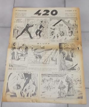 IL 420 - 1940 - Rivista satirica settimanale - ANNO XXVII - num. 1311 del 28 gennaio., Firenze, N...