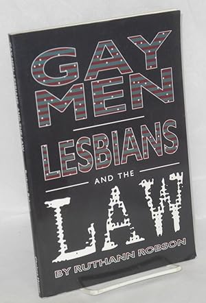 Imagen del vendedor de Gay men, lesbians, and the law a la venta por Bolerium Books Inc.