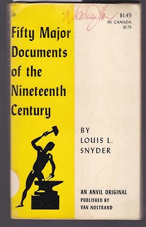 Fifty Major Documents of the Nineteenth Century