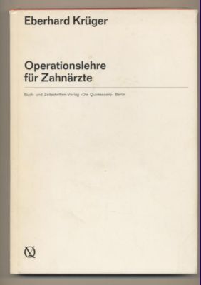 Operationslehre für Zahnärzte.