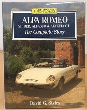 Imagen del vendedor de ALFA ROMEO: Spider, Alfasud & Alfetta GA a la venta por Lost Horizon Bookstore