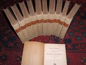 Seller image for Vierteljahrsschrift fur Musikwissenschaft, 1885-1894, Complete in 11 Volumes including the General-Register (by Rudolf Schwarz) for sale by Austin Sherlaw-Johnson, Secondhand Music