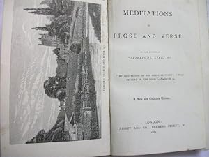 Meditations in Prose and Verse