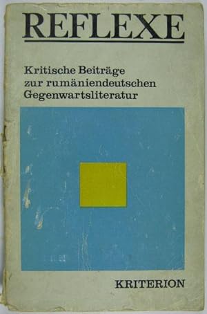 Kritische Beiträge zur rumäniendeutschen Gegenwartsliteratur.