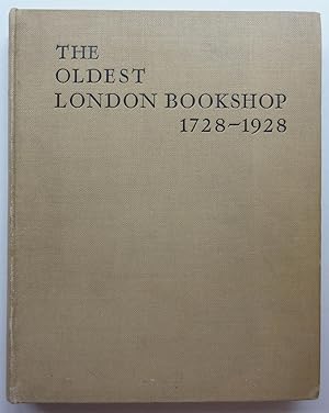 Imagen del vendedor de The Oldest London Bookshop: A History of Two Hundred Years a la venta por George Ong Books