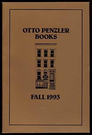 Bild des Verkufers fr Otto Penzler Books: Fall 1993 zum Verkauf von Between the Covers-Rare Books, Inc. ABAA