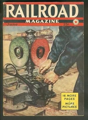 Image du vendeur pour RAILROAD Magazine (Pulp) - June, 1942. >> Opening the gate cover / Michigan Mine Railroad (D&M Roster); mis en vente par Comic World