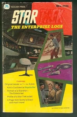 Seller image for STAR TREK - The Enterprise Logs - Volume-1 / One (the Original Crew; Golden Press # 11185 ); Collects the Classic Gold Key Comic Books Issues #1 Thru #8 all in One Volume; for sale by Comic World