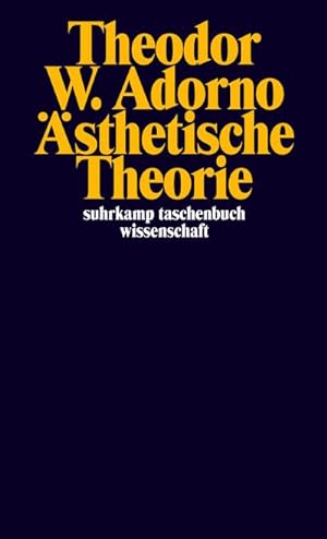 Bild des Verkäufers für Ästhetische Theorie zum Verkauf von AHA-BUCH GmbH