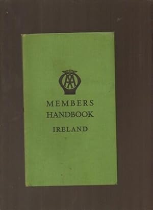 Seller image for AA Members Handbook Ireland for sale by Sonnets And Symphonies