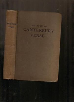 Imagen del vendedor de The Book of Canterbury Verse a la venta por Sonnets And Symphonies