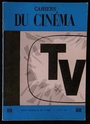 Seller image for CAHIERS DU CINEMA : LA TELEVISION. for sale by Librairie Franck LAUNAI