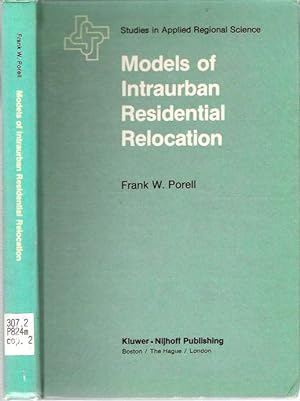 Seller image for Models of Intraurban Residential Relocation for sale by Mike's Library LLC