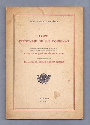 Seller image for LOPE, PERSONAJE DE SUS COMEDIAS for sale by Libreria 7 Soles