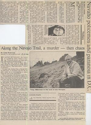 Seller image for Coyote Waits and Talking God: Newspaper Reviews for sale by Page 1 Books - Special Collection Room