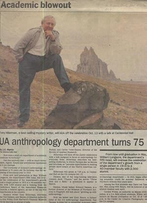 Bild des Verkufers fr Academic Blowout: UA Anthropology Department Turns 75 zum Verkauf von Page 1 Books - Special Collection Room