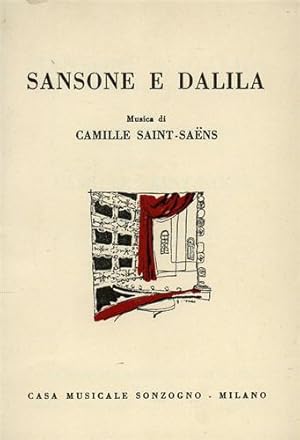 Imagen del vendedor de Sansone e Dalila. Opera in 3 atti (4 quadri). a la venta por FIRENZELIBRI SRL