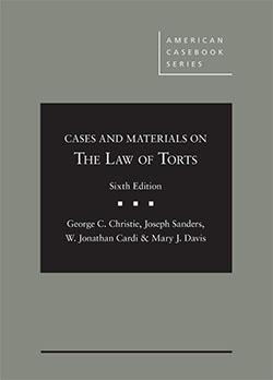 Image du vendeur pour Cases and Materials on the Law of Torts (American Casebook Series) mis en vente par BarristerBooks