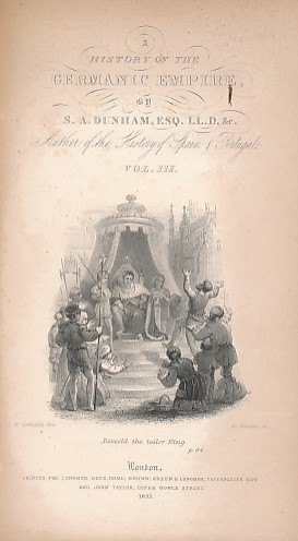 Image du vendeur pour History of the Germanic Empire, Volume III. The Cabinet Cyclopdia mis en vente par Barter Books Ltd