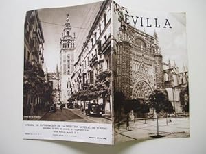 Folleto Turismo - Old Brochure : SEVILLA