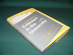Seller image for CRITICISM IN THE UNIVERSITY for sale by Rothwell & Dunworth (ABA, ILAB)