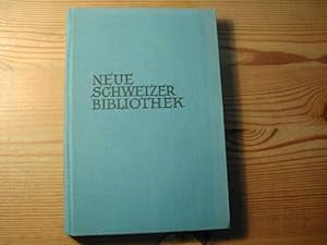Bild des Verkufers fr Neue Schweizer Bibliothek Band XXIV 1937 zum Verkauf von Antiquariat Fuchseck