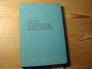 Bild des Verkufers fr Neue Schweizer Bibliothek Band XVI 1936 zum Verkauf von Antiquariat Fuchseck