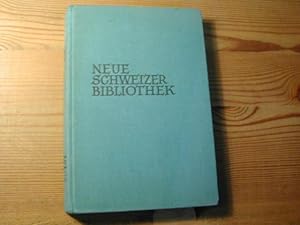 Bild des Verkufers fr Neue Schweizer Bibliothek Band XXI 1937 zum Verkauf von Antiquariat Fuchseck
