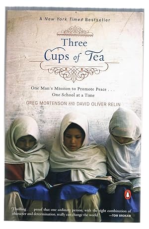 Image du vendeur pour Three Cups of Tea mis en vente par Riverhorse Books