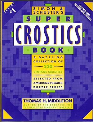 Simon & Schuster's Super Crostics Book / Series #1. First / First