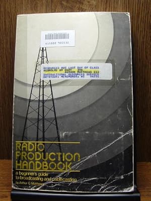 Imagen del vendedor de RADIO PRODUCTION HANDBOOK a la venta por The Book Abyss