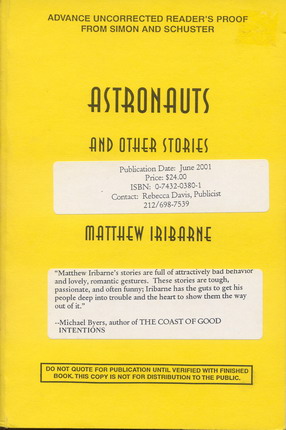 Immagine del venditore per Astronauts and Other Stories venduto da Geoffrey's Rare Books