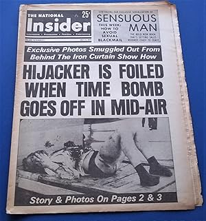 Image du vendeur pour The National Insider (Vol. 19 No. 2, July 11, 1971): Informative, Provocative, Fearless, Entertaining (Supermarket Tabloid Newspaper) (Liz Renay Article) mis en vente par Bloomsbury Books