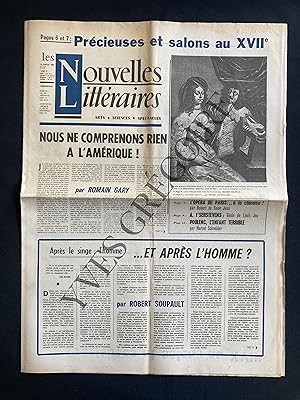 LES NOUVELLES LITTERAIRES-N°2107-18 JANVIER 1968