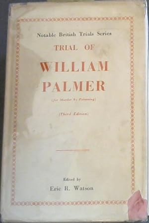 Bild des Verkufers fr Trial of William Palmer zum Verkauf von Chapter 1